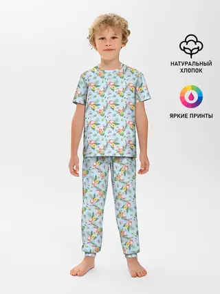Детская пижама с брюками / ФЛАМИНГО