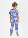Детская пижама с брюками / Синий Киви