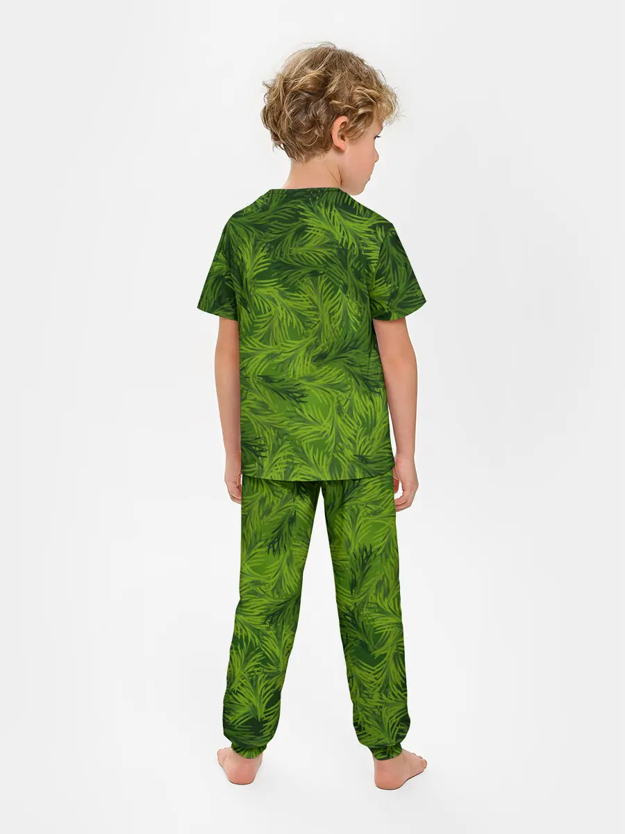 Детская пижама с брюками / Гринч