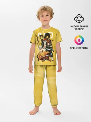 Детская пижама с брюками / ГЕРОИ Клинок, рассекающий демонов