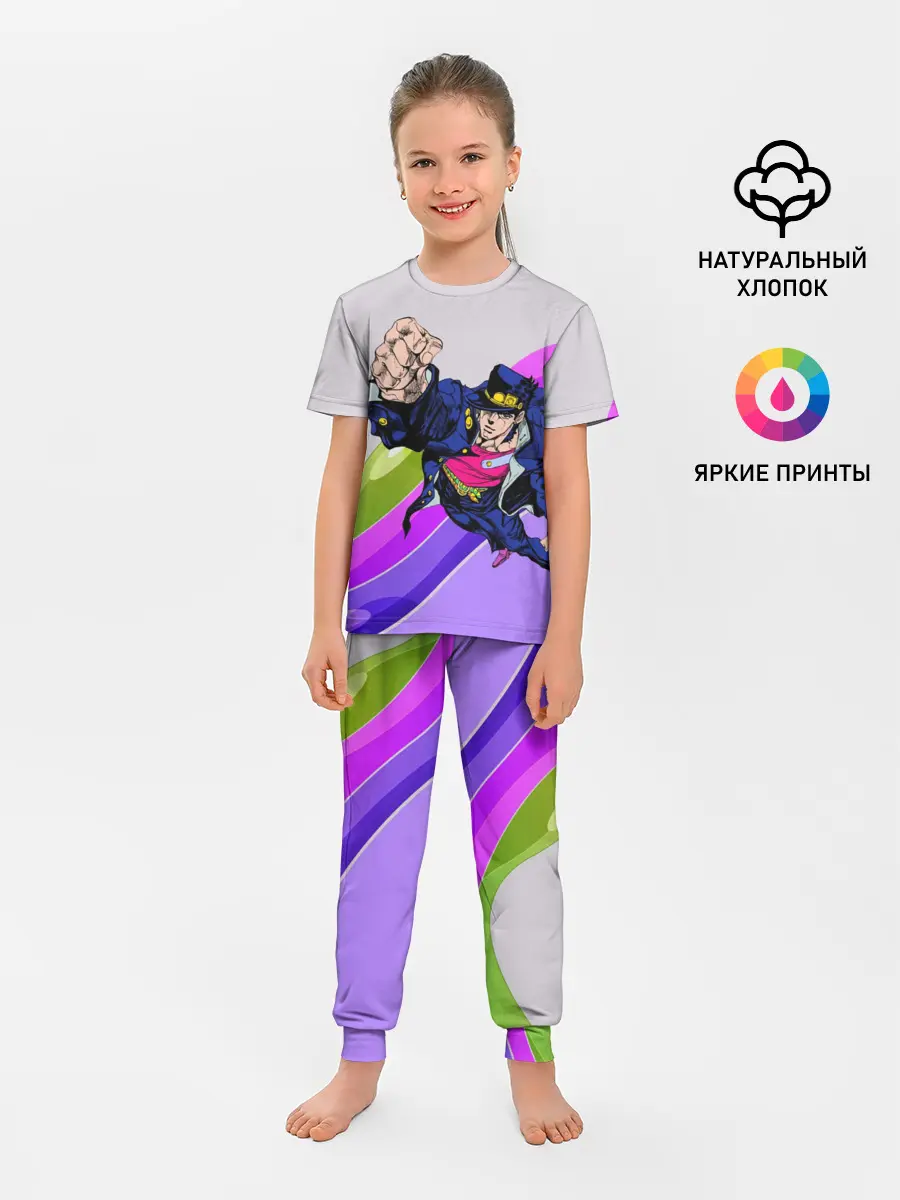 Детская пижама с брюками / Jojo Jotaro