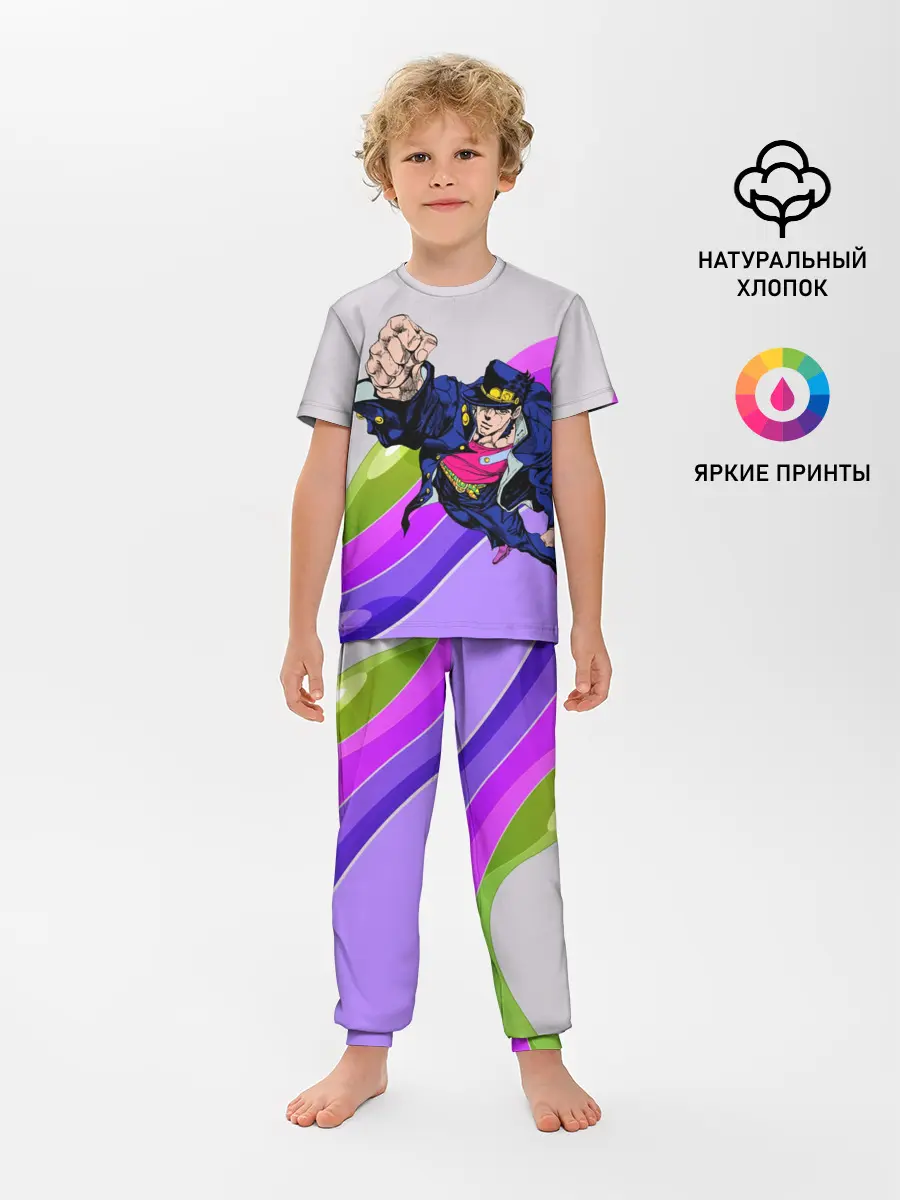 Детская пижама с брюками / Jojo Jotaro