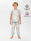 Детская пижама с брюками / Штампы мира