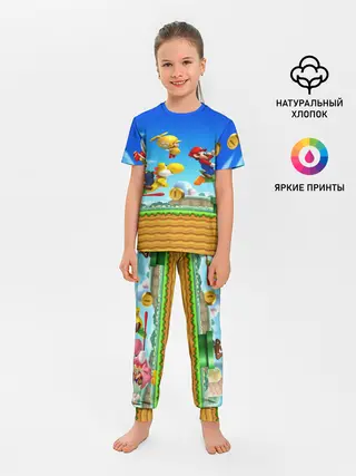 Детская пижама с брюками / Марио