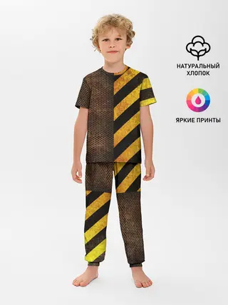 Детская пижама с брюками / Metal Barrier