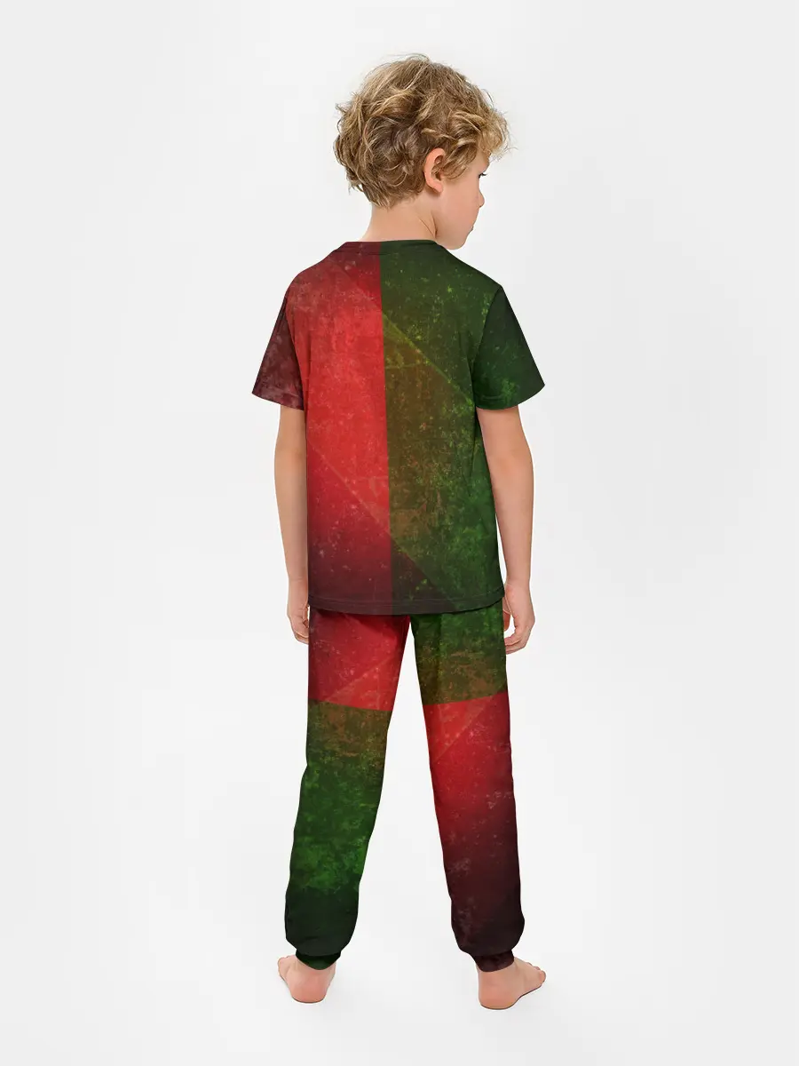 Детская пижама с брюками / Локомотив