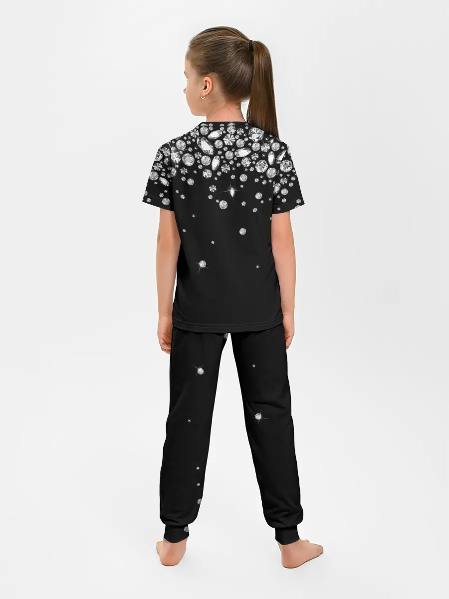 Детская пижама с брюками / Бриллианты