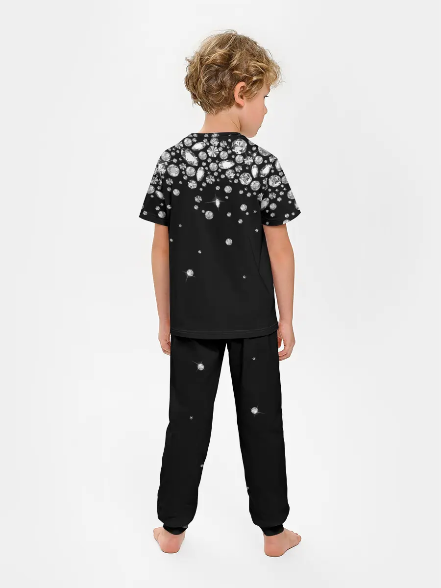 Детская пижама с брюками / Бриллианты