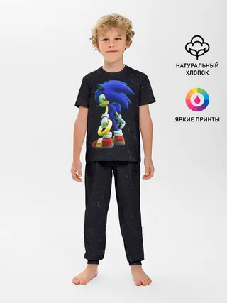 Детская пижама с брюками / Sonic