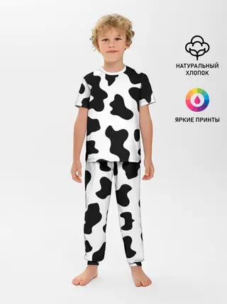 Детская пижама с брюками / Му-му