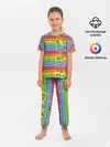 Детская пижама с брюками / POP IT СМАЙЛЫ