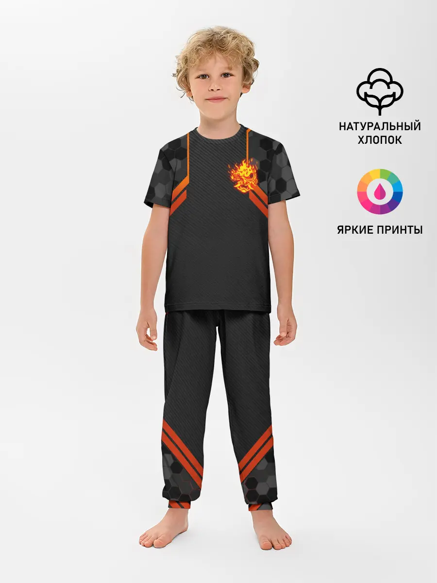 Детская пижама с брюками / CYBERPUNK 2077 SAMURAI