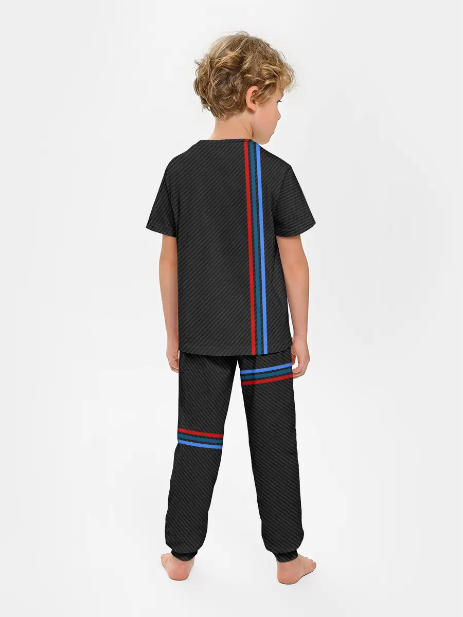 Детская пижама с брюками / BMW POWER CARBON
