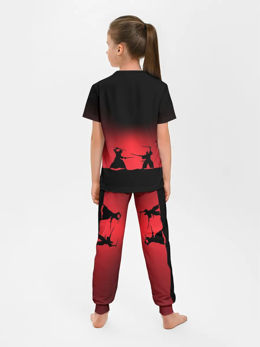 Детская пижама с брюками / Путь самурая