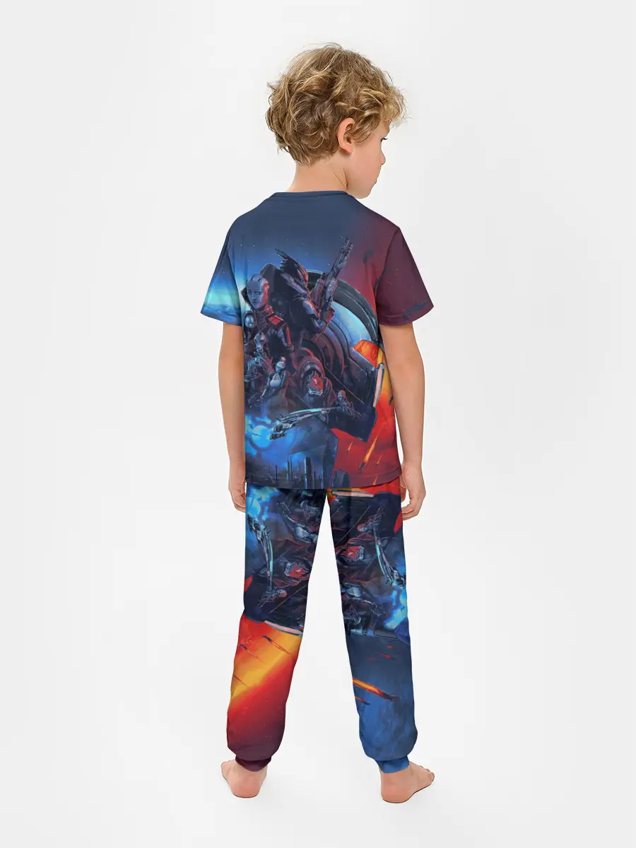 Детская пижама с брюками / Mass EFFECT Legendary ed