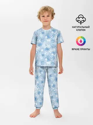 Детская пижама с брюками / Морозец