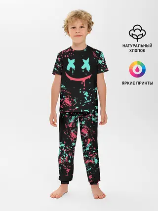 Детская пижама с брюками / Marshmello