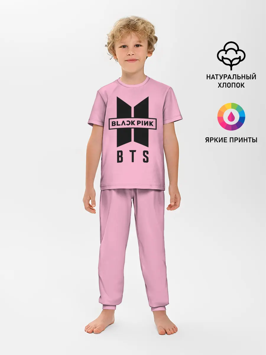 Детская пижама с брюками / BTS and BLACKPINK