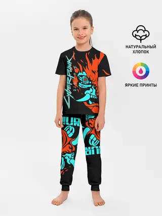 Детская пижама с брюками / Cyberpunk 2077