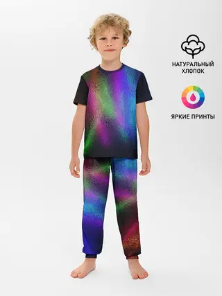 Детская пижама с брюками / Neon Lights