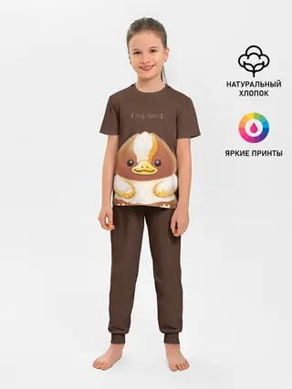 Детская пижама с брюками / Baby Chocolate Niffler