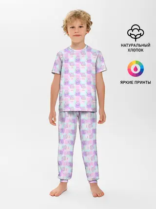 Детская пижама с брюками / Близнецы