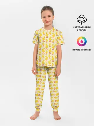 Детская пижама с брюками / Маленькие УтЯта