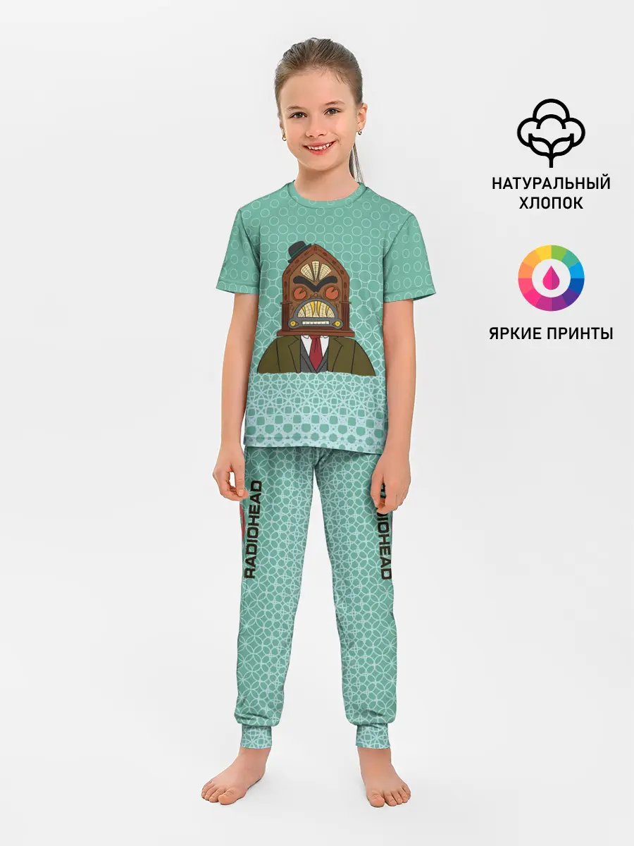 Детская пижама с брюками / Radiohead | Радиохед | Logo