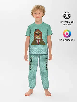 Детская пижама с брюками / Radiohead | Радиохед | Logo