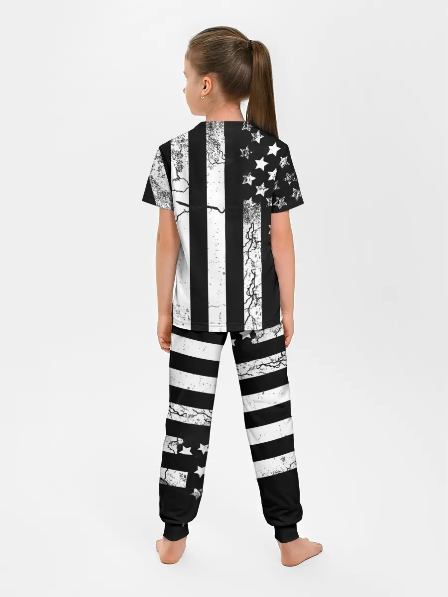Детская пижама с брюками / ЗВЕЗДНО-ПОЛОСАТЫЙ