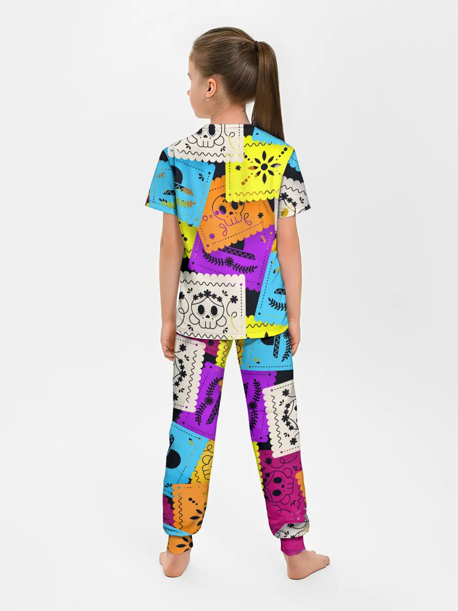 Детская пижама с брюками / Color pattern