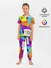 Детская пижама с брюками / Color pattern