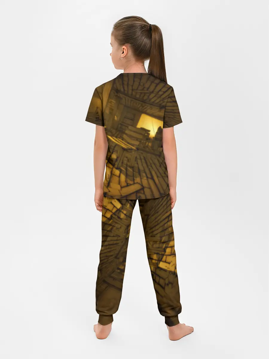 Детская пижама с брюками / Bendy and the ink machine