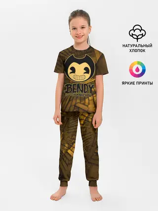 Детская пижама с брюками / Bendy and the ink machine