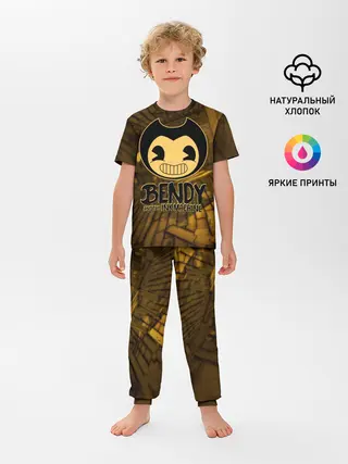 Детская пижама с брюками / Bendy and the ink machine