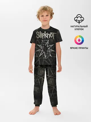 Детская пижама с брюками / Slipknot