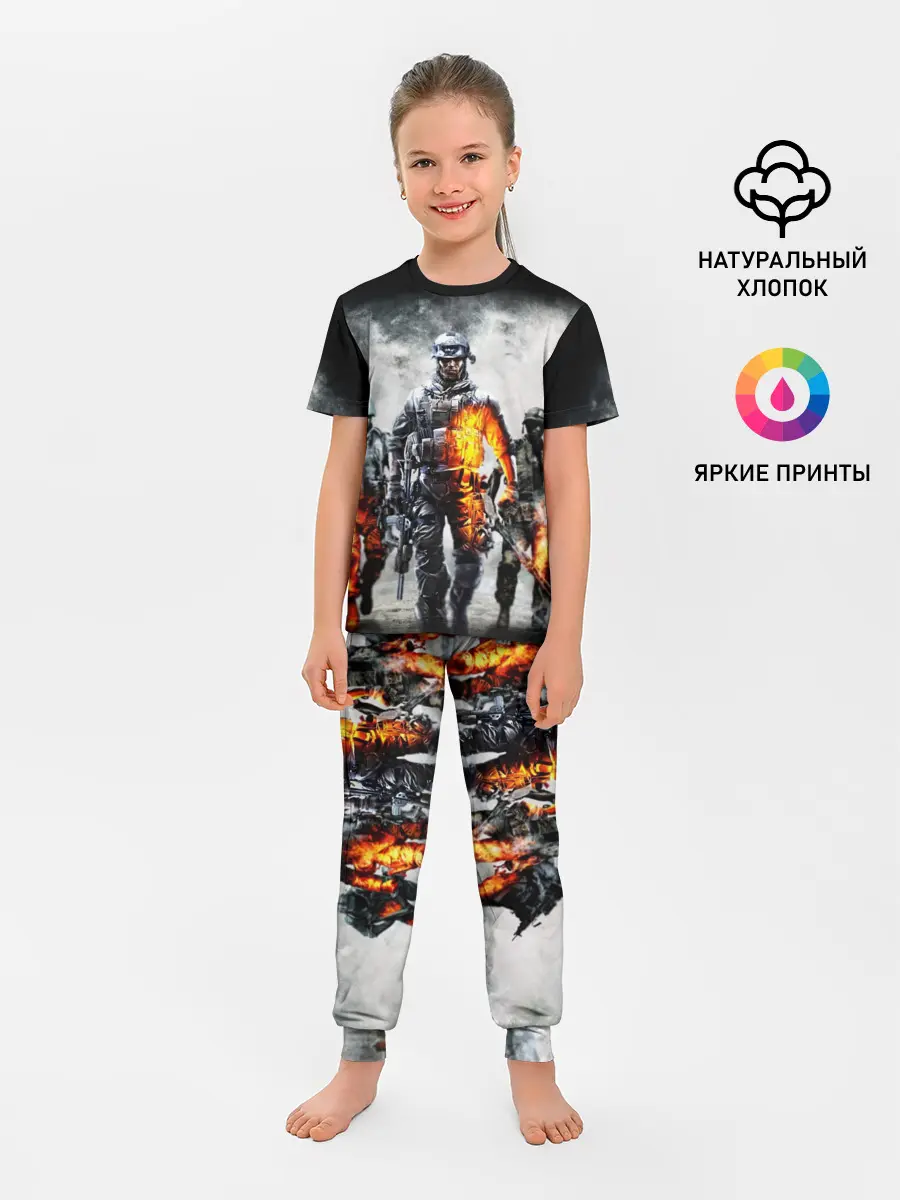 Детская пижама с брюками / Battlefield | Батлфилд