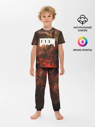 Детская пижама с брюками / DOOM
