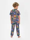 Детская пижама с брюками / Новогодний макет