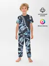 Детская пижама с брюками / Текстура