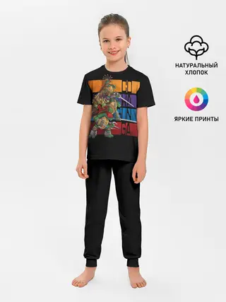 Детская пижама с брюками / Черепашки ниндзя