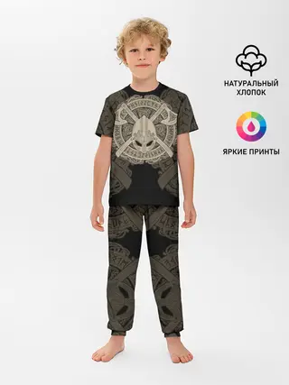 Детская пижама с брюками / Воин