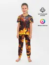 Детская пижама с брюками / FIRE GEARS OF WAR | ПОСТЕР В ОГНЕ