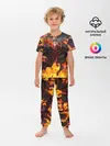 Детская пижама с брюками / FIRE GEARS OF WAR | ПОСТЕР В ОГНЕ