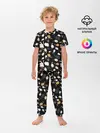 Детская пижама с брюками / Котята паттерн