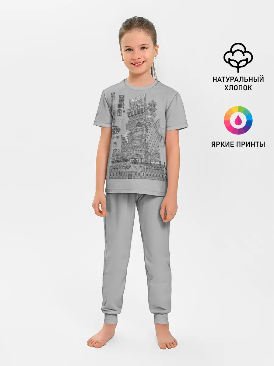 Детская пижама с брюками / Hazbin Hotel