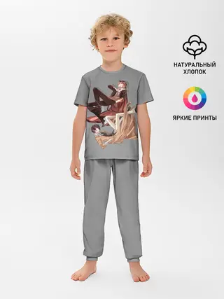 Детская пижама с брюками / Дазай и Чуя