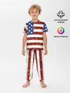 Детская пижама с брюками / США ФЛАГ