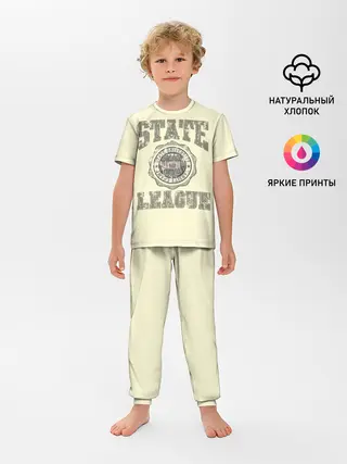 Детская пижама с брюками / State League
