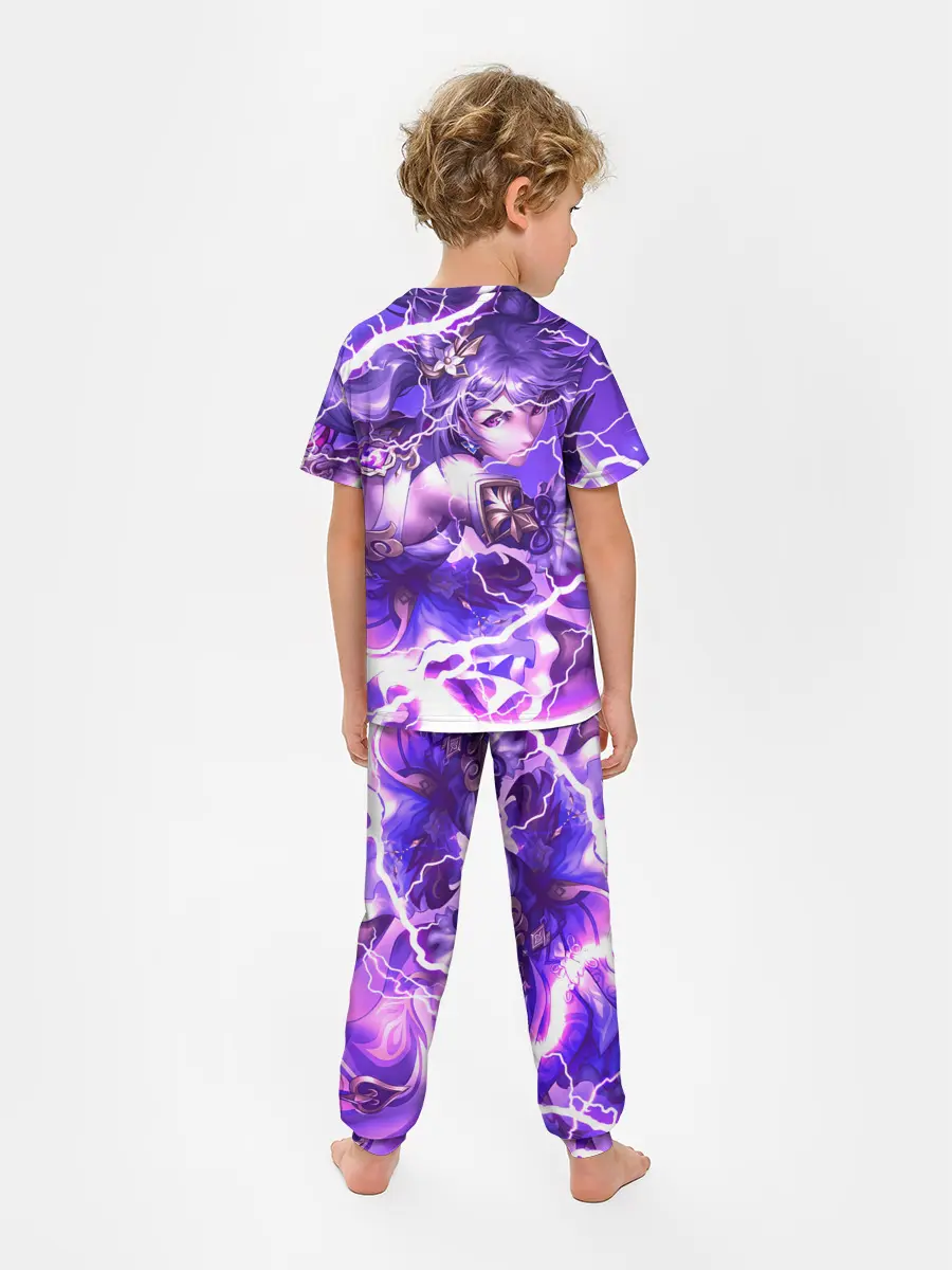 Детская пижама с брюками / Баал | Genshin Impact | Геншин Импакт